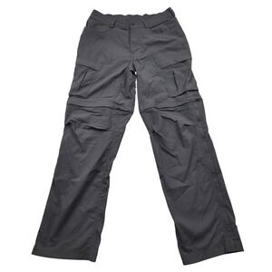 REI Co-op Sahara Convertible Pants Gray Nylon Cargo 23414 Mens 32x32